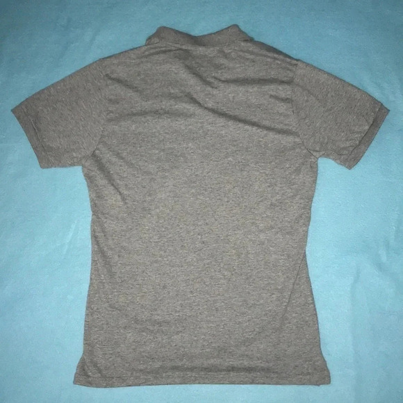 JERZEES SPORT SHIELD polo collared gray short sleeve top size M - Picture 3 of 3